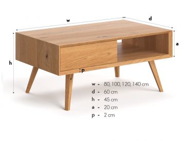 Table basse Québec 3