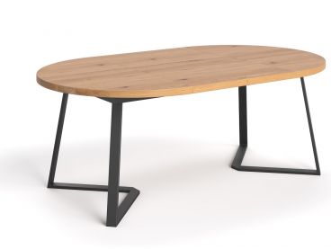 Table de repas ronde extensible Rimouski