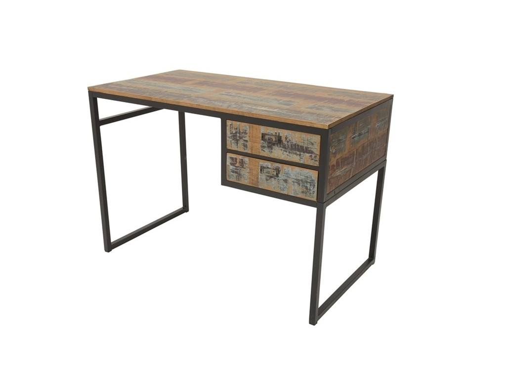 Bureau Factory 4 En Bois Recycle 100 Hevea Meuble Haut De Gamme